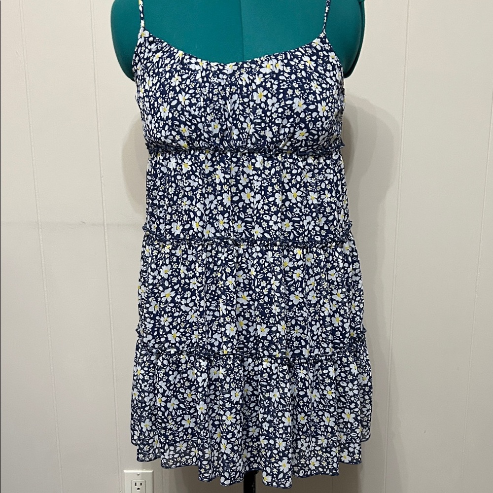 Trixxi Blue Floral Mini Dress